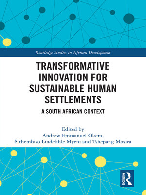 cover image of Transformative Innovation for Sustainable Human Settlements